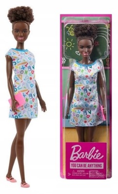 Lalka Barbie Murzynka Nauczycielka Mattel