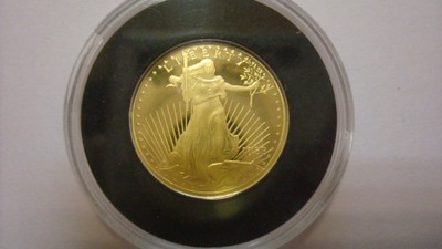 Moneta 20 dolarów 1933 replika w czystym złocie 1,2 gram