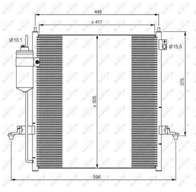 AUŠINTUVAS KONDICIONAVIMO - KONDENSATORIUS EASY FIT 35871 