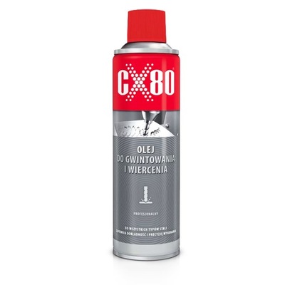 CX80 OLEJ DO GWINTOWANIA I WIERCENIA SPRAY 500ml