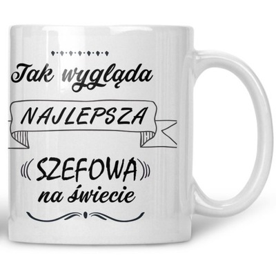 Kubek Najlepsza szefowa na świecie