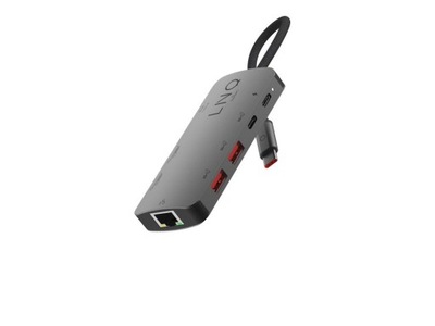 LINQ HUB USB-C 8IN1 8K PRO MULTIPORT (HDMI,USB-C 3