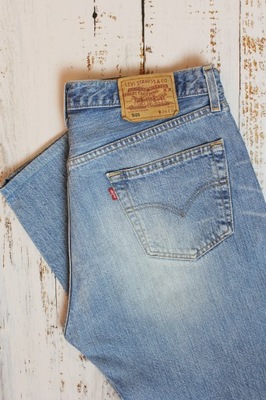 Jeansy Levi's 501 W36 L30, Spodnie dżinsowe XL