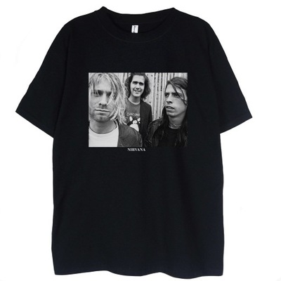 T-shirt Nirvana Kurt Cobain koszulka XS