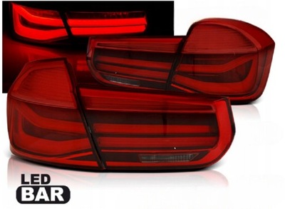 ФОНАРІ ЗАДНЄ DIODOWE DO TWOJEGO BMW F30 11-15 RED LED (СВІТЛОДІОД) BAR DEPO