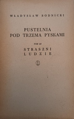 Pustelnia pod trzema pyskami 3 Władysław Bodnicki