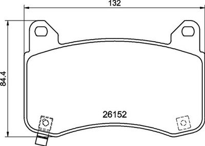 ZAPATAS DE FRENADO TESLA MODELO 3 EV 17-  