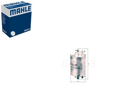 MAHLE ФИЛЬТР ТОПЛИВА MAHLE 05097052AA AK10X1 AK11KJD