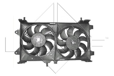 VENTILADOR DEL RADIADOR FIAT PUNTO 1,9JTD 99- NRF47802  