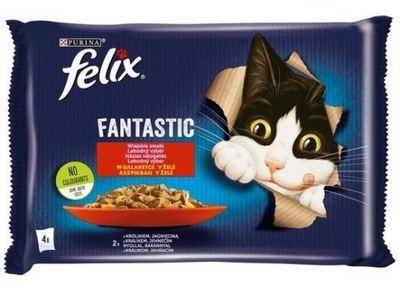 Felix Fantastic Wybór Mięs (królik+jagnięcina) w g