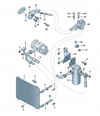 Volkswagen оригінальний номер насадка форсунки, дросель фото №1