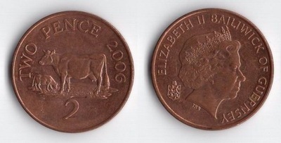 GUERNSEY 2006 2 PENCE