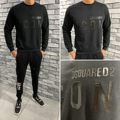 DSQUARED2 r. XXL bluza logo D2 DSQ2 logo ICON