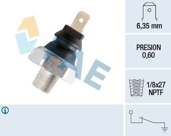 SENSOR DE PRESIÓN ACEITES VOLVO 140 2.0-2.3 1966  