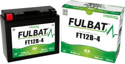 AKUMULIATORIUS FULBAT SLA YT12B-4 AGM 12V 10.5AH 175A 