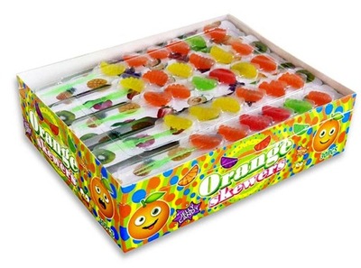 Orange Skewers Żelki Pomarańcze 30szt x 11g