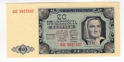 20 złotych 1948 GE 3627537