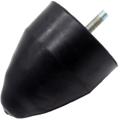 Отбойник отбойник резиновый болт m12 рессора прицепа фото №1