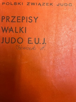 PRZEPISY WALKI JUDO E.U.J. Polski Związek Judo