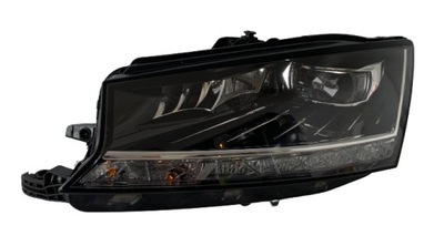 Лампа левая перед skoda fabia iii lift full led фото №1
