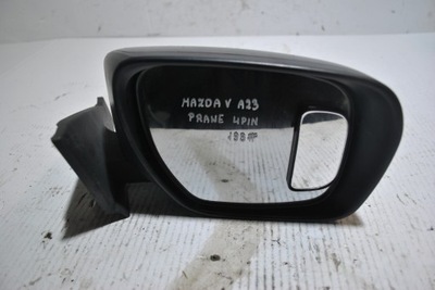 Дзеркало зовнішнє mazda 5 права 4 pin фото №1