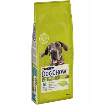 PURINA Dog Chow Adult large breed indyk 14 kg