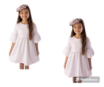Lily Grey Sukienka Boho biały 152