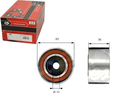 Gates ролик направляющая ремень распределительного вала citroen c5 i фото №1