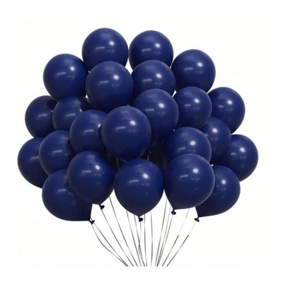 BALONY LATEKSOWE 25CM GRANATOWE 100SZT