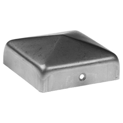 daszek metalowy na słup 100x100 mm surowy