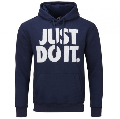Nike bluza męska granatowa logo Just Do It S