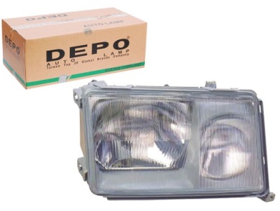 Фара h3/h4 пневматичний колір вкладиш: chromo фото №1