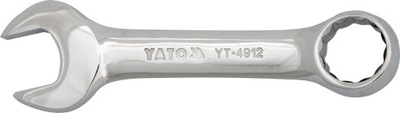 Klucz płasko-oczkowy krótki 14 mm YT-4907 YATO