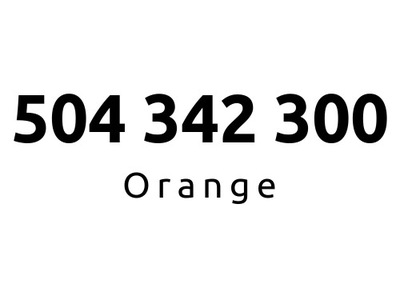 504-342-300 | Starter Orange (34 23 00) #E