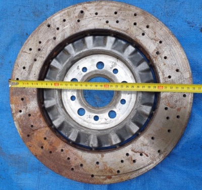 Maserati ghibli диск тормозная передняя фото №1