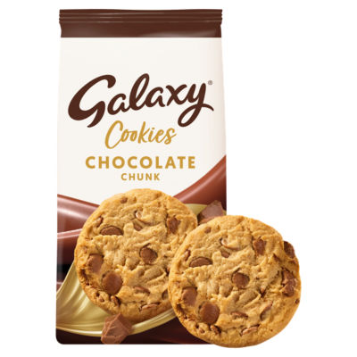Galaxy Cookies Chocolate Ciasteczka z kawałkami czekolady 180g Quest