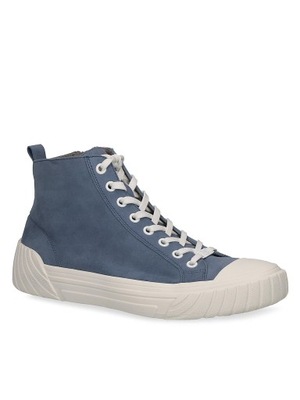 CAPRICE Trampki 9-25250-20 Blue Suede 818