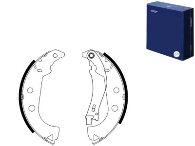 Тормозные колодки тормозные набор fiat palio weekend 96- tomex brakes фото №1