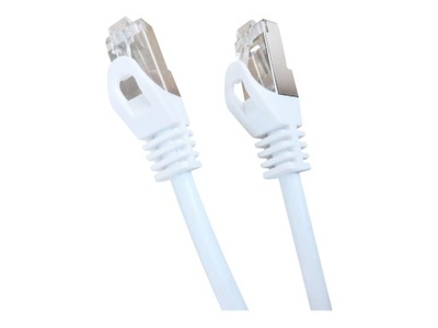 GEMBIRD PP6A-LSZHCU-W-3M patchcord RJ45 cat. 6A SFTP LSZH 3m biały