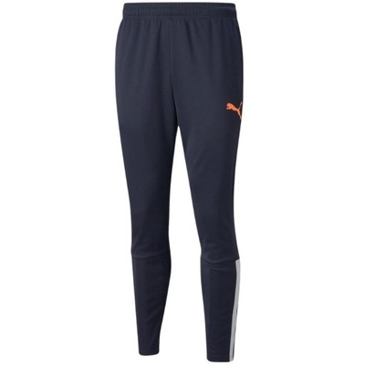 Spodnie męskie Puma teamLIGA Training Pants granatowe 657242 47 M