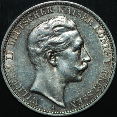 3 Mark 1912 A - Wilhelm II - Prusy