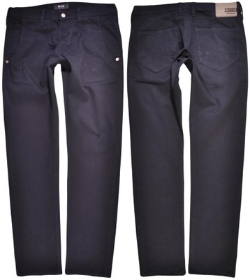 MUSTANG spodnie 554 navy 5 POCKET CHINO W31 L32