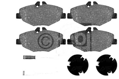 FEBI КОЛОДКИ ТОРМОЗНЫЕ MERCEDES W211 E-KLASA 02- Z