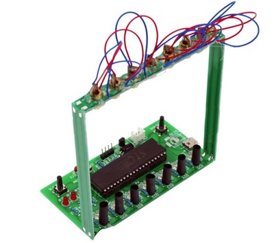 Elektroniczna HARFA z diodami - DIY