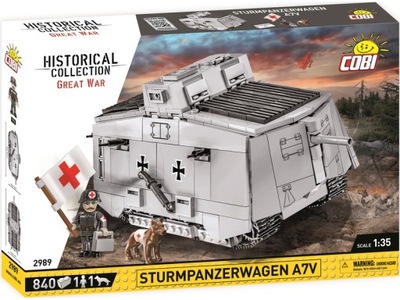 Klocki Cobi Czołg Sturmpanzerwagen 2989