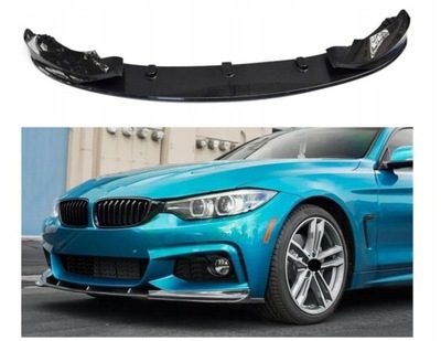 Сплиттер накладка спойлер bmw f32 f33 f36 спойлер сплиттер передняя mpakiet фото №1
