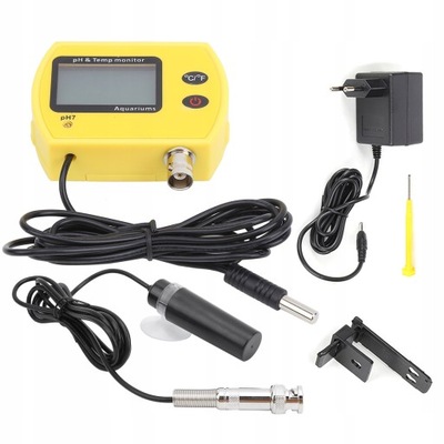 TEMP PH PEHAMETR KWASOMIERZ MIERNIK METR TESTER