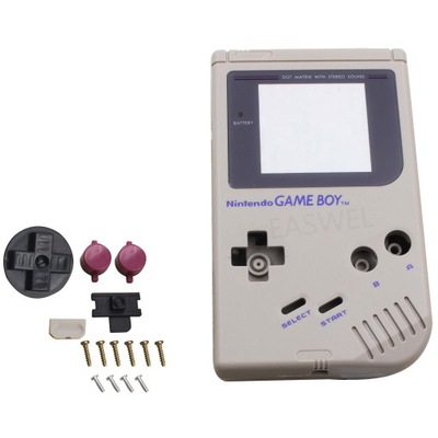 Dla Gameboy Game Boy DMG-01 konsola szara obudowa