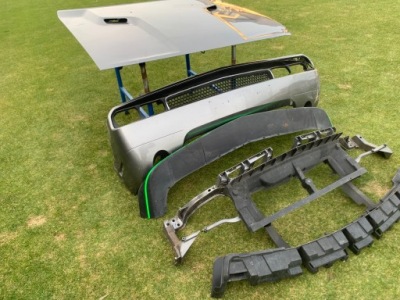 Dodge challenger 2008-14 капот перед крышка oryg. фото №1