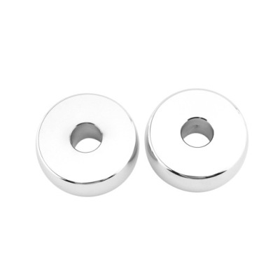 2PCS MOTOCIKLAS HANDLEBAR RISERS, HANDLEBAR RISER MOUNT CLAMP KIT, SILVER 